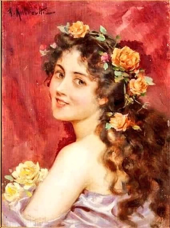 Con i fiori nei capelli